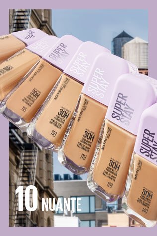 Fond De Ten Maybelline SuperStay 30H Lumi Matte - Acoperire usoara