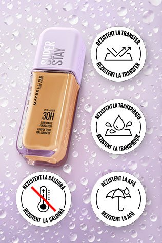 Fond De Ten Maybelline SuperStay 30H Lumi Matte - Acoperire usoara