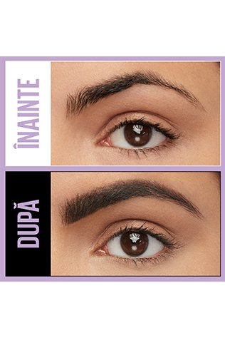 BrInainte si dupa utilizarea Brow Ultra Slim Creion pentru definirea sprancenelor