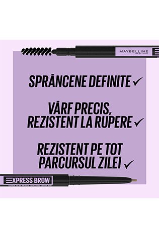 Brow Ultra Slim Creion pentru definirea sprancenelor - avantaje
