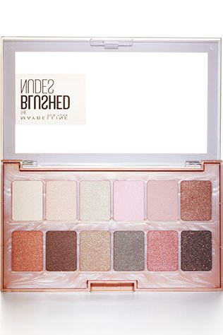 The Blushed Nudes Paleta de farduri pentru pleoape