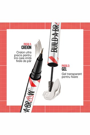 BROW SATIN DUO 2 in 1 Creion si pudra pentru sprancene Dark Blond