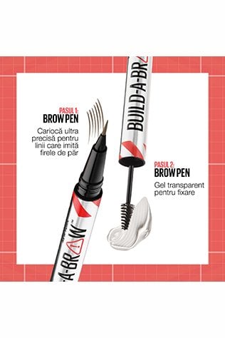 BROW SATIN DUO 2 in 1 Creion si pudra pentru sprancene Dark Blond
