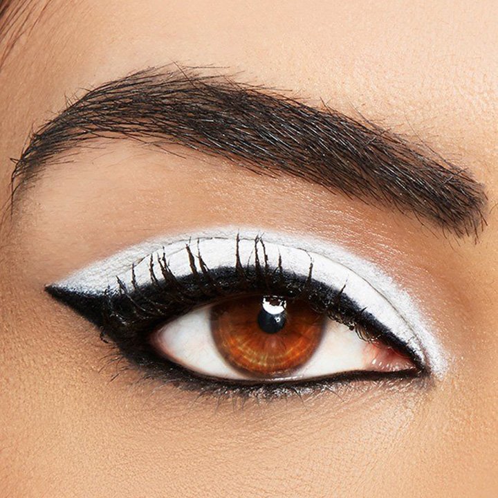 maybelline eyeliner gallery black white look 3x4